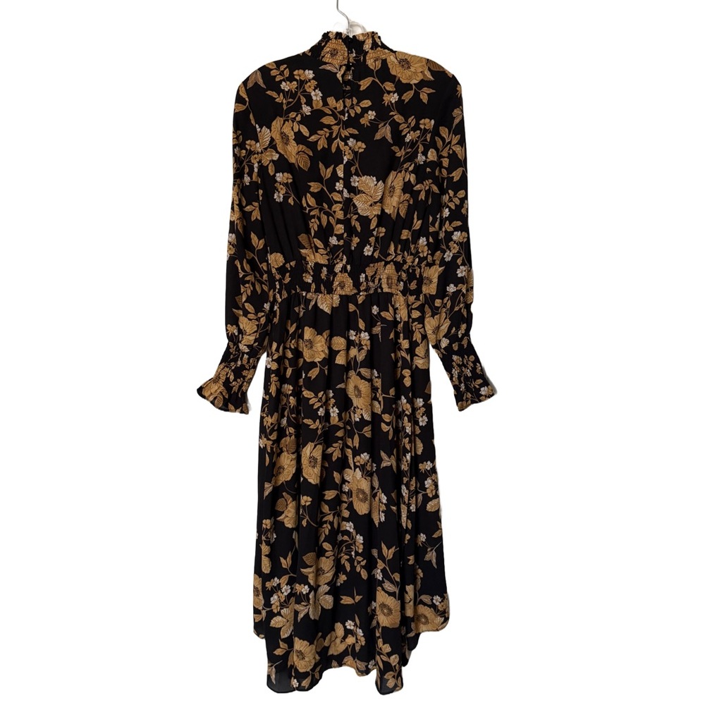 EUC Nanette Lepore Mock Neck Hi-Lo Dress - Picture 2 of 6